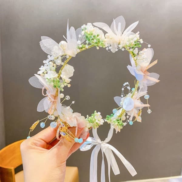 Fé Blomst Pandebånd Hårbånd