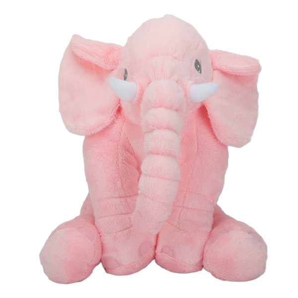 Söt elefant plysch leksak docka barn sover med komfort docka rosa