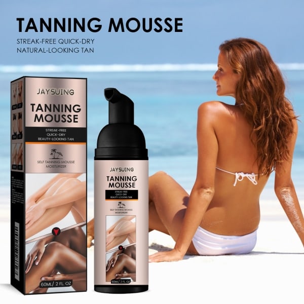 Sommarmousse väriä korjaava kosteuttava itseruskettava mousse, itseruskettava mousse, ruskettava mousse itseruskettaja, ruskettava mousse vaalealle iholle