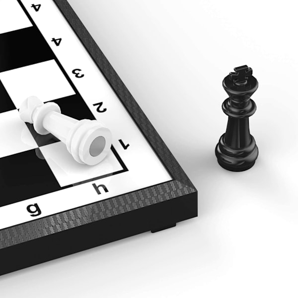 Chess Set Board Game, Travel Magnetic Portable Folding Chess Pieces Sets Traditional Strategy Games Gifts