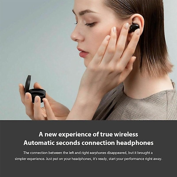 Hörlurar Tws Bluetooth 5.0 Stereohörlurar True Wireless In-ear Handsfree Sportheadset för mobiltelefon