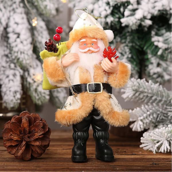 Juldekoration Dockprydnader Barnpresenter Jultomte Prydnader Hänge