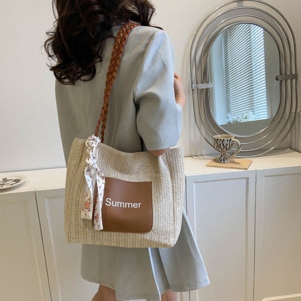 Tote Taske Strandtaske SORT Sort