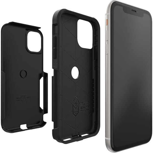 Otterbox Commuter Series -kotelo iPhone 11:lle - Musta