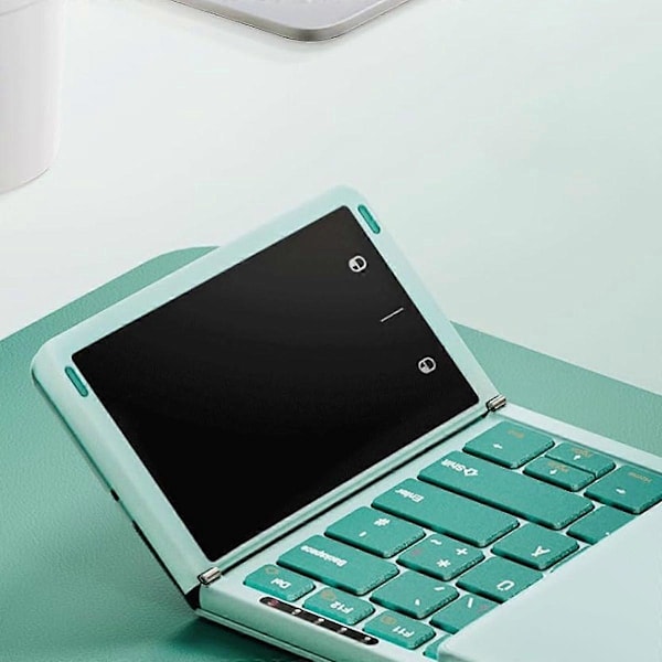 Foldbart Bluetooth-tastatur med trådløs touchpad til iPad-smartphone
