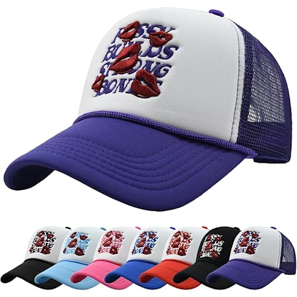 Baseball kasketter, særprægede broderede hatte, unisex hip hop trucker hatte