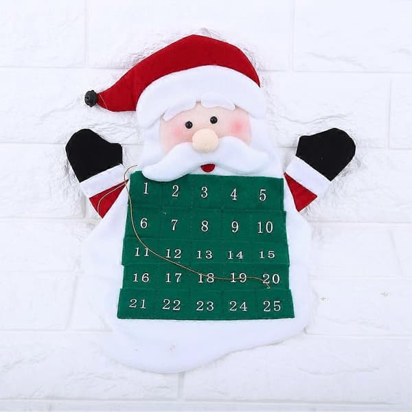 Nyhed Julemand Julekalender Nedtælling Julepynt Stoflommer