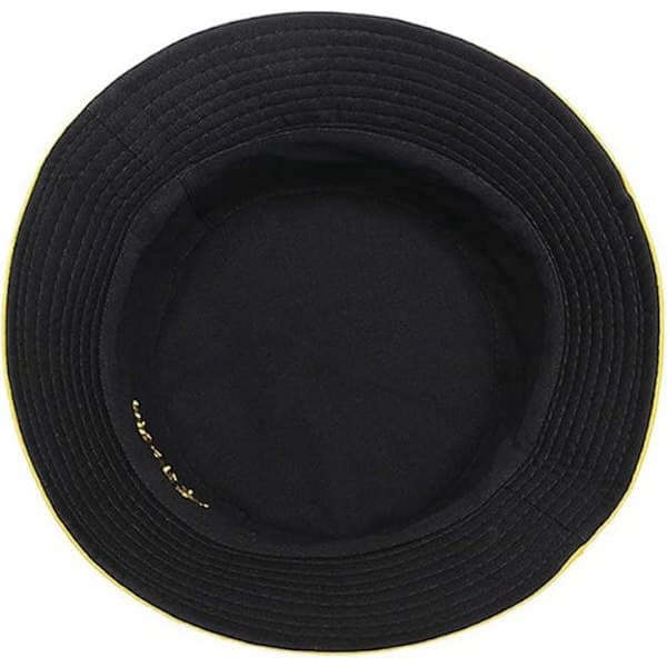 Fiskarhatt, Dobbeltsidig Bucket Hat, Sammenleggbar Solhatt, Smiley