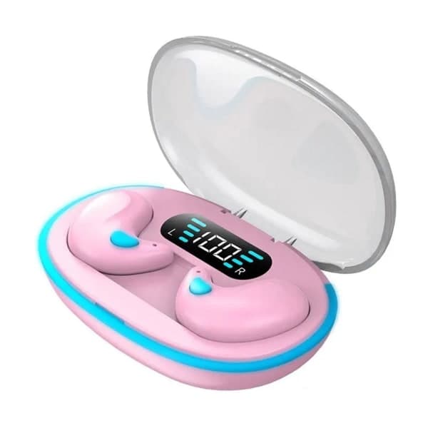 Usynlig Sleep TWS Trådløs Øretelefon Mini Bluetooth Ørepropper Ste