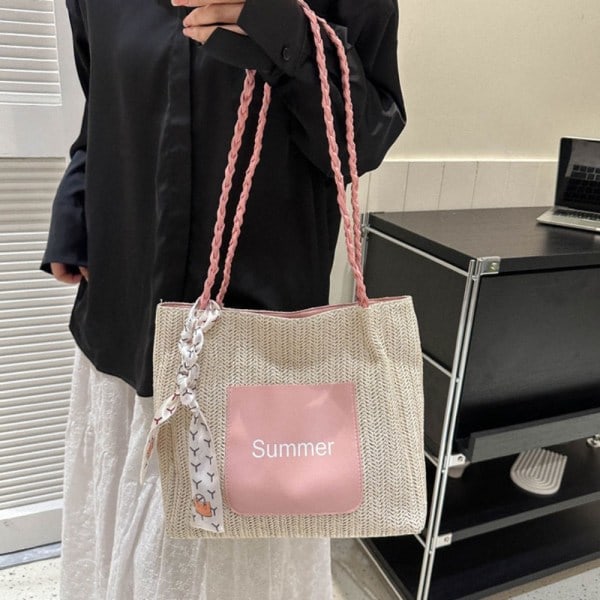 Tote Taske Strandtaske SORT Sort