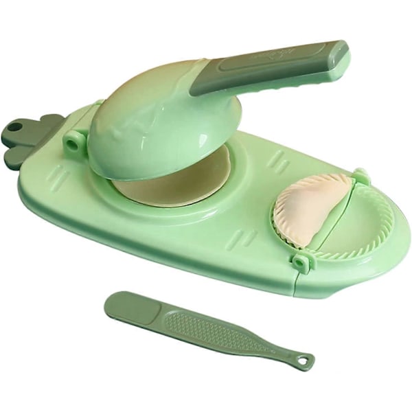 2 i 1 Dumpling Maker, Deigpresse og Ravioli Formsett, Dumplings Maker, Mini Kjøkkenredskap for å Lage Dumplings, 2024 Ping
