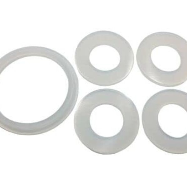 3 stk. Tilkoblingsforseglinger Pakninger Skiver for Coleman for Lay-Z-spa, A og B/C Tilkoblingsforseglinger Pakninger (hvit)