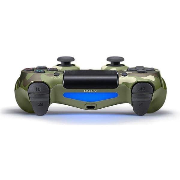 4 Trådlös Handkontroll för PlayStation 4 - Grön Kamouflage (Återställd)