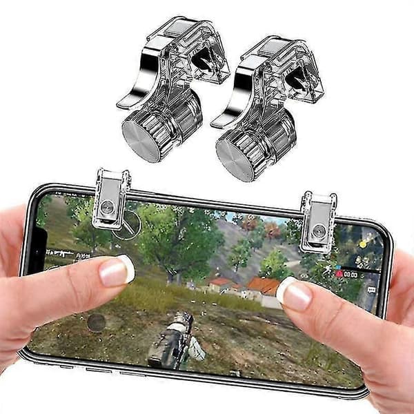 2 stk. spill for Pubg-kontroller Mobiltelefon Gamepad Mobil Joystick Trigger Aim