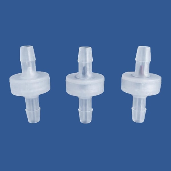 3mm 4mm 6mm Backventil/ PP Plast Backventil/ Envägsventil
