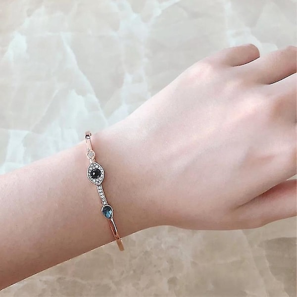 Roséguld Kristallarmband för kvinnor