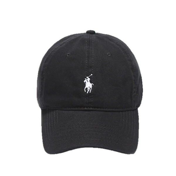 Paul hat sommer, afslappet vild student baseball kasket polo herre voksen solbeskyttelse kasket, khaki Black