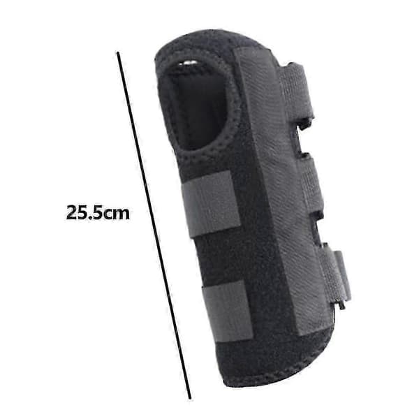 Andningsbara handledsstöd Handstöd Artrit Handledsskenor Armstabilisatorer Kompressionsärmar BLACK LEFT