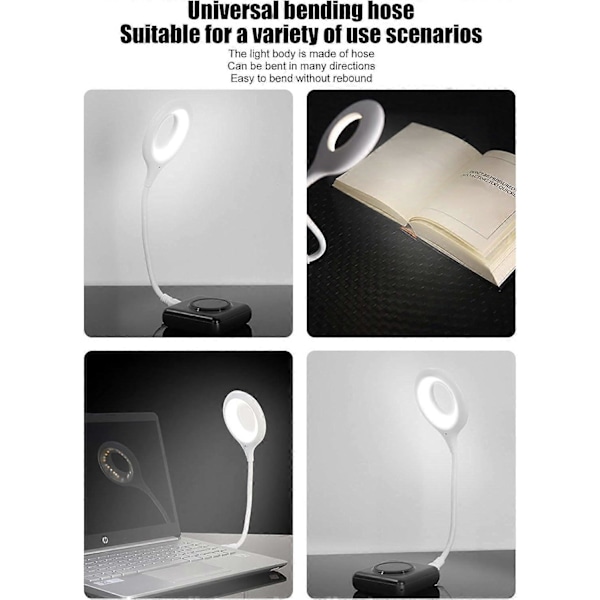 Intelligent Röstlampa USB Röststyrningslampa Röststyrning LED Mini Bärbar Tecknad Söt katt Intelligent Röst Nattlampa (Engelsk version-Smart
