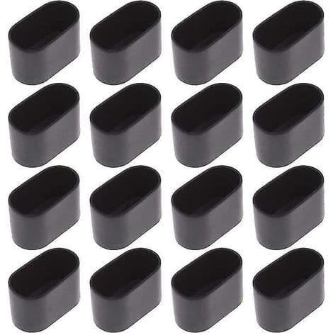 16 ovale bord- og stoltupper, 15 x 30 mm.