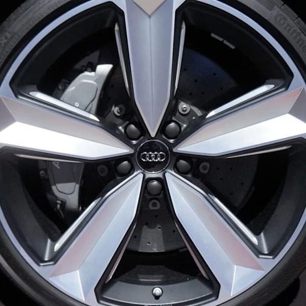 4-pack - Audi navanavat / pyörännavan merkit - auto 69 69 musta