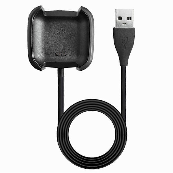 100 cm USB-ladekabel for Fitbit Versa 2 Smartklokke med kompatibilitet for vegguttak