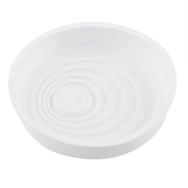 Sirkulær bølgeformet kakeform for frysing og baking, dekorering og baking