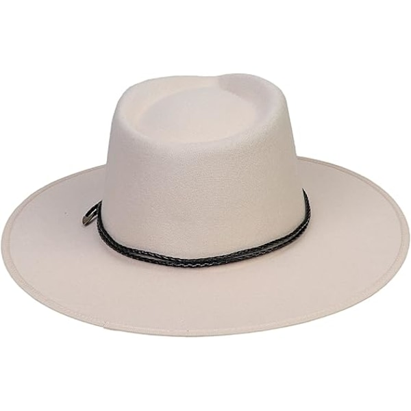 Bredbremmet Fedora - Panama-hatt i ullfilt