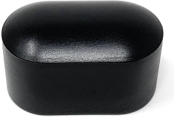 8 stk. stolebenshætter 30x15 mm ovale rørformede havemøbelbenhætter