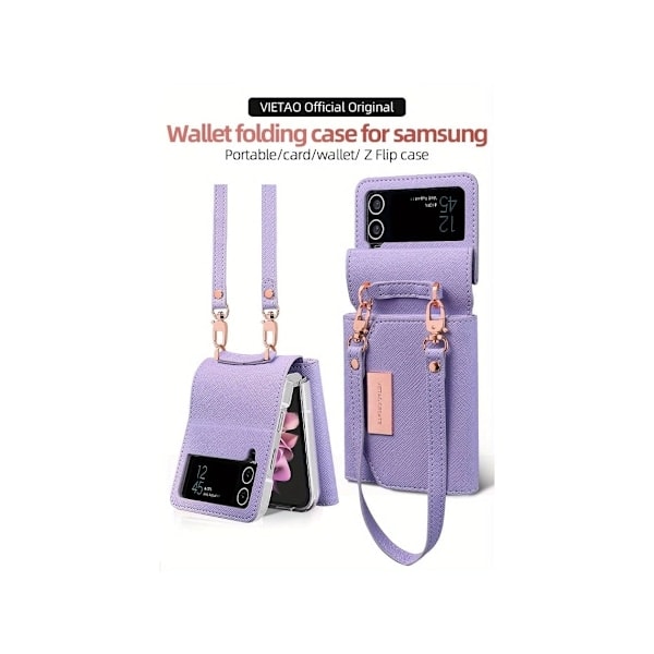 Samsung Galaxy Z Flip6 Cover Lilla Etui