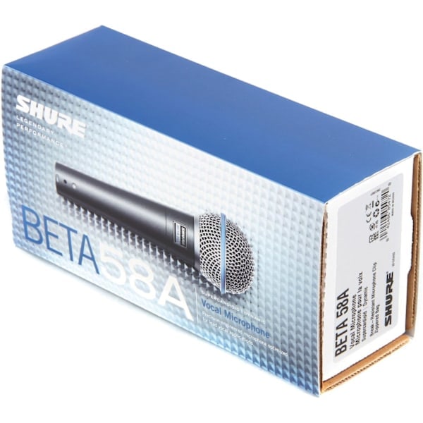 Shure BETA58A Mikrofoni Laulumikrofoni Langallinen Mikrofoni UUSI