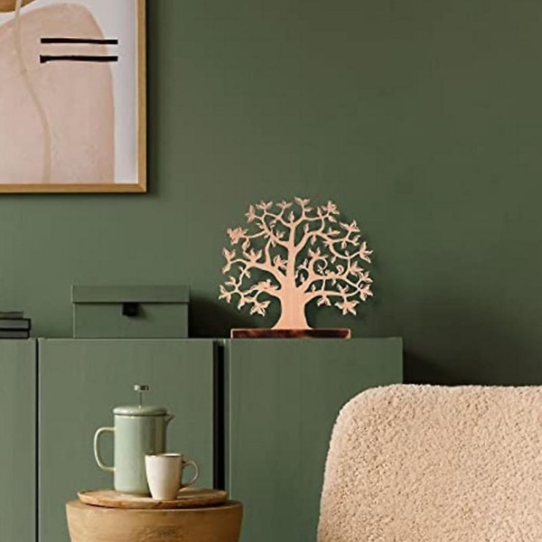 Gavekort Træ Holder Billede Træ Til At Holde Fotos Livets Træ Af Penge Lys Al DIY Gør Elegant Display Til Salon