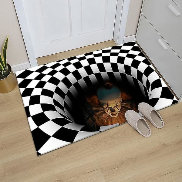 It 3d Hull Dørmatte Caretive Vortex Illusjon Dørmatte Stereo Vision It Illusjon Matte 60X90cm