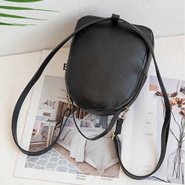 Varkaudenestoreppu irrotettava Multi Pockets -reppu - korkealaatuinen musta 15x7x18cm/5.91x2.76x7.09\"