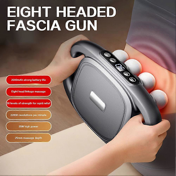 Massage Roller för att lindra muskelömhet och kramp. Ergonomisk design för bekväm och enkel hantering. Återhämtning efter träning