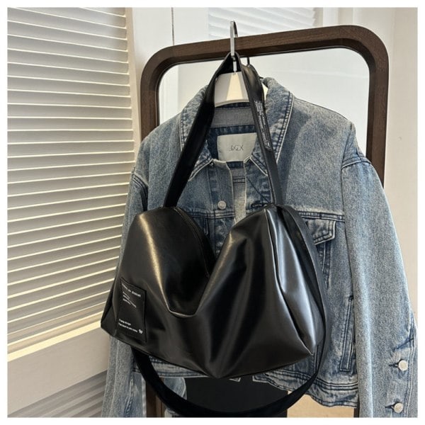 Crossbody Taske Skuldertaske SORT sort