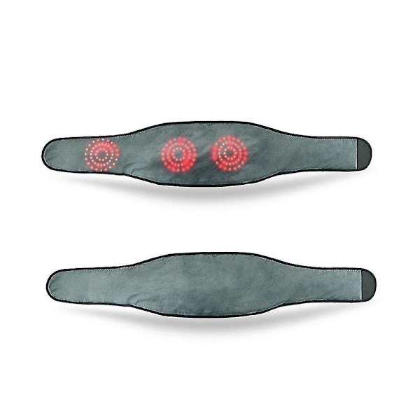 Infraröd Värme Midjemassager Ryggbälte Diskbråck Skolios Rygg Lumbal Stöd Massager Eu-kontakt