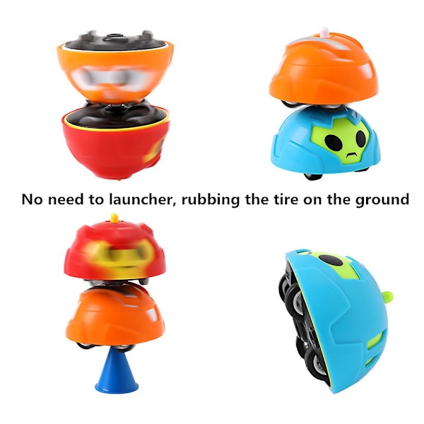 Angstleke Fidget Bil Roterende Snurrende Topper Gyro Barnefest Favorittsett
