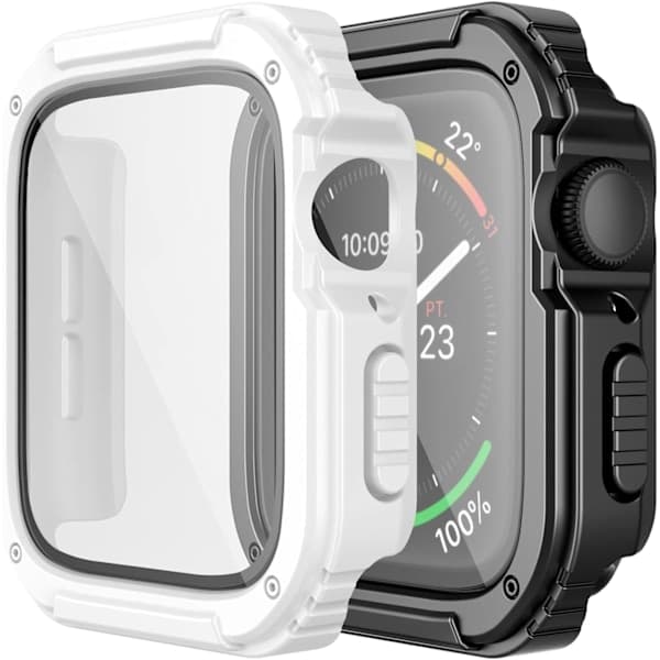 2-pack robusta skal kompatibla med Apple Watch