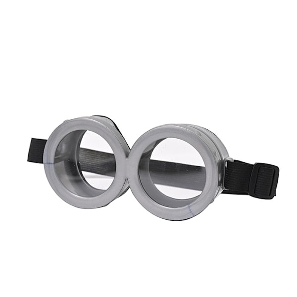 Rolig Minion Cosplay Kostymebriller Festrekvisitter 3D Runde Briller Bursdagsfesttilbehør Dekorasjon