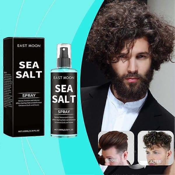 Havsalt Krøllespray Styling Elastin Krøll Lat Mann Forfriskende Hårspray 100ml EA-A03-0029-01