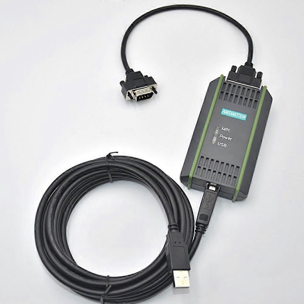 USB Programmeringskabel för S7-200/300/400 PLC RS485 Profibus MPI Kommunikation Ersätter 6ES7972-0CB20
