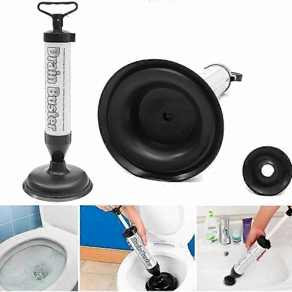 LMLY Afløbsrenser Stempel Kraftig Stempel Afløbsrenser Stempel Vask Afløbsrenser Toilet Praktisk til at Fjerne Blokering af Rør i Badeværelset