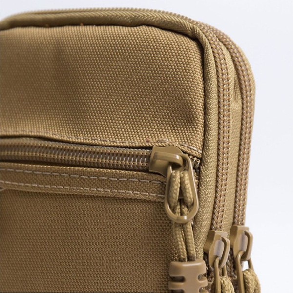 Tactical Molle Utility Pocket EDC Tool Bag Organizer Admin Pouch green Single layer