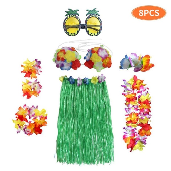 Hawaiian for Grass Kjol Rekvisita Dressing Ornament Dansklänning Mode Type 20