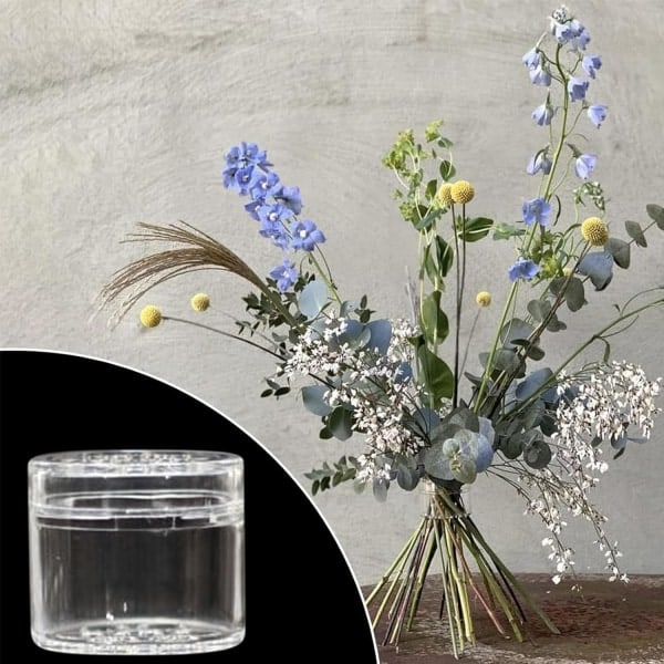 2 st Spiral Ikebana Stjälkhållare, DIY Blomstjälkhållare, Bukettvridare för Blomsterarrangemang, Buketthållare Blomsterarrangör Verktygsform...