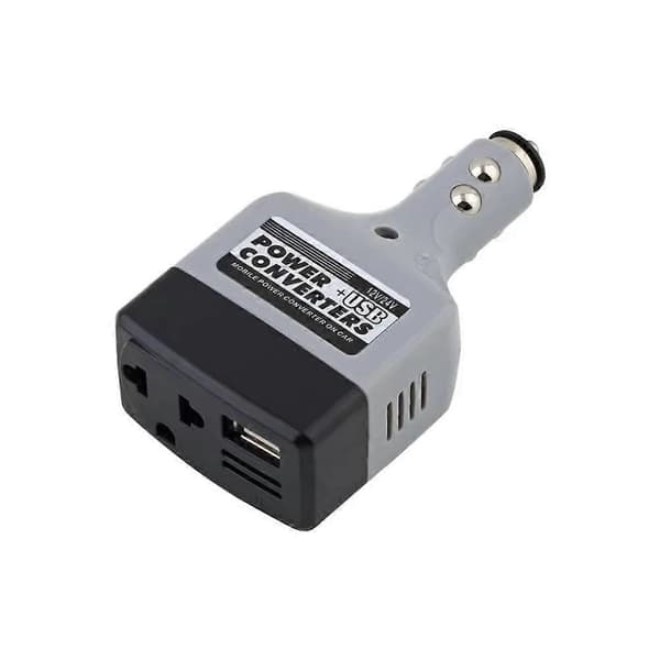 Bilomvandlare Universal Strömtransformator USB-gränssnitt 12V/24V Till 220V