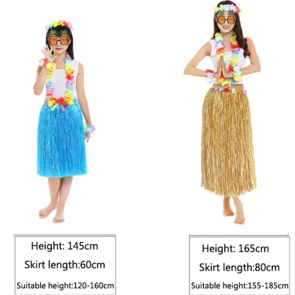 Hawaiian for Grass Kjol Rekvisita Dressing Ornament Dansklänning Mode Type 18