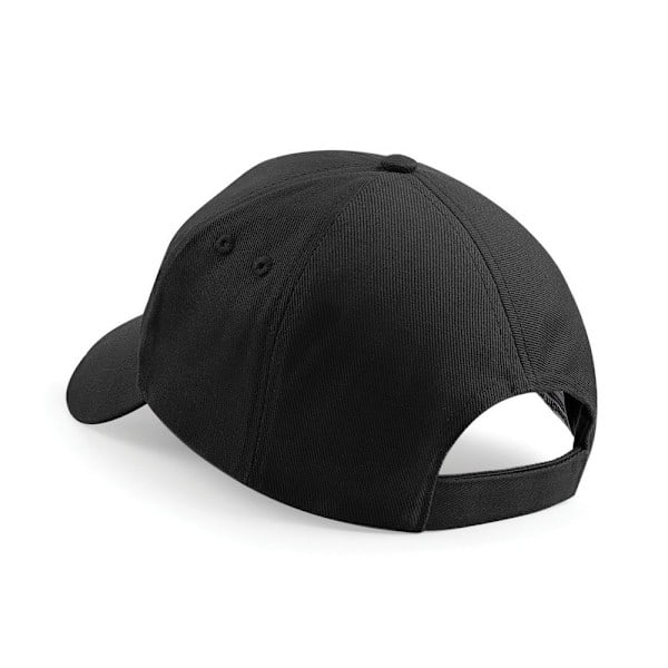 Beechfield Unisex Ultimate 5-panel Baseballkasket (2-pak) En Sort Black One Size