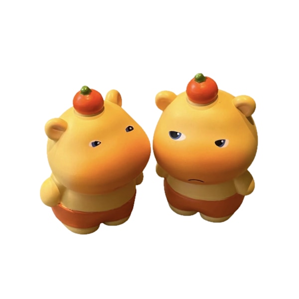 Søde Capybara Lulu Ornamenter Håndlavet Kontor Dukke Fødselsdagsgave Kreative Dekoration Ornamenter (Tilfældig En)